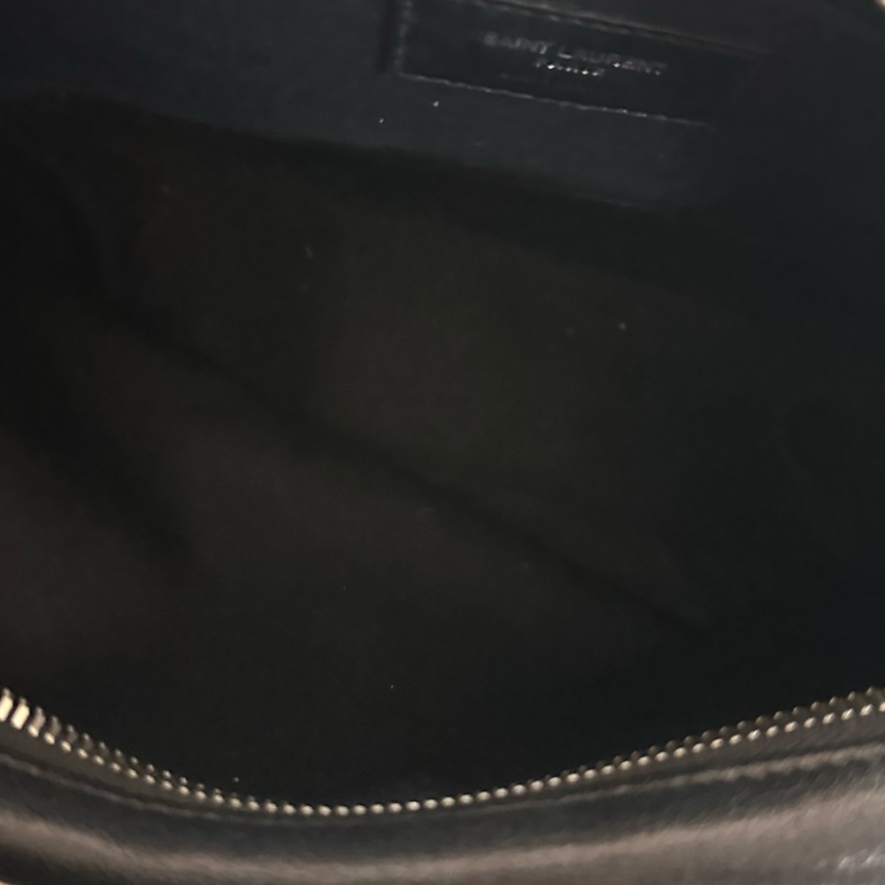 Saint Laurent Black Crossbody Bag with Tassel - Picture 5 of 5
